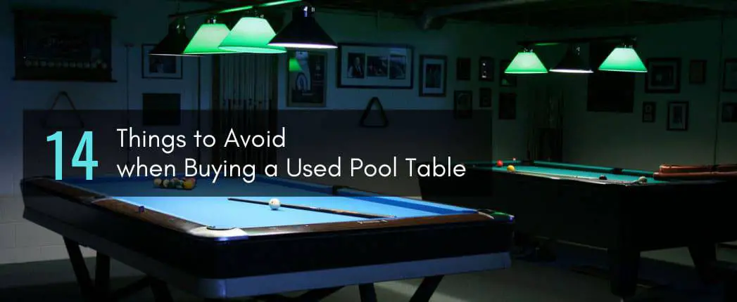 Buying a Used Pool Table